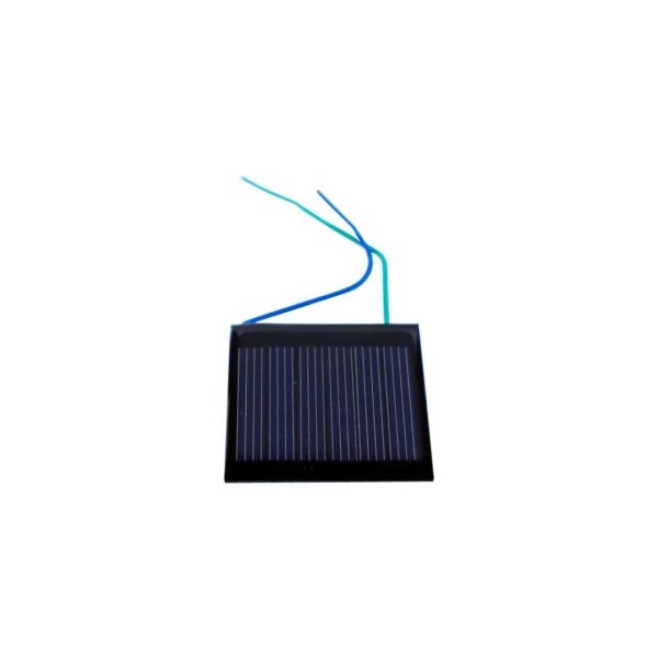 Mini Güneş Paneli 4cmx4cm 3 Volt 0,1amper + Ve - Uç Kablolu Mini Güneş Paneli 4cmx4cm 3 Volt 0,1amper + Ve - Uç Kablolu