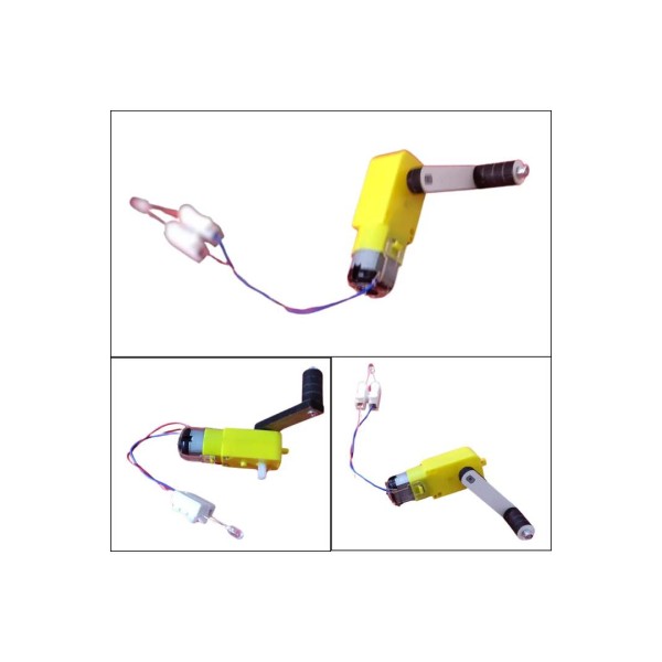 Hareket Enerjisi ile Elektrik Üretme Deneyi Seti Hareket Enerjisi ile Elektrik Üretme Deneyi Seti