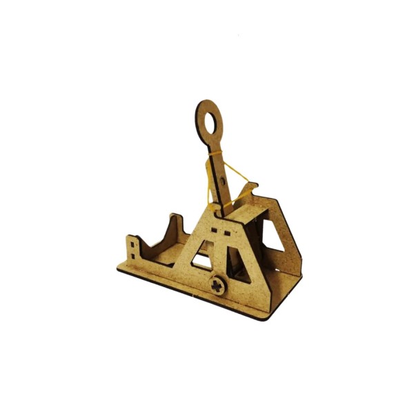 Mancınık Oyunu Yapım Seti - Ahşap Catapult, Trebuchet Mancınık Oyunu Yapım Seti - Ahşap Catapult, Trebuchet