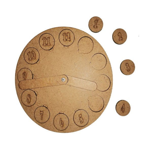 Saat Öğreniyorum Boyama ve Puzzle Etkinliği Saat Öğreniyorum Boyama ve Puzzle Etkinliği